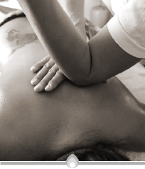 Oil Thai Massage on Table